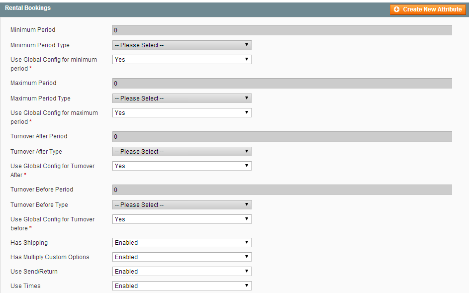 Rental Bookings Information