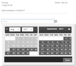 Flexible Calendar Setup
