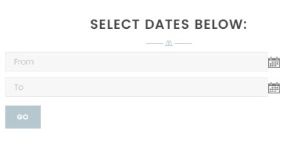 Rental Calendar Widget
