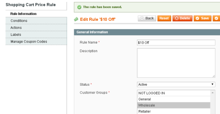 Works with Promotions & Coupons
