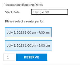 Fixed Date and Time (Tours)